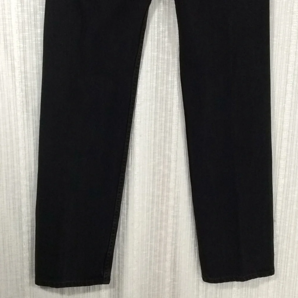 Levi’s 505 High Rise Black Straight Leg JeanW36L36